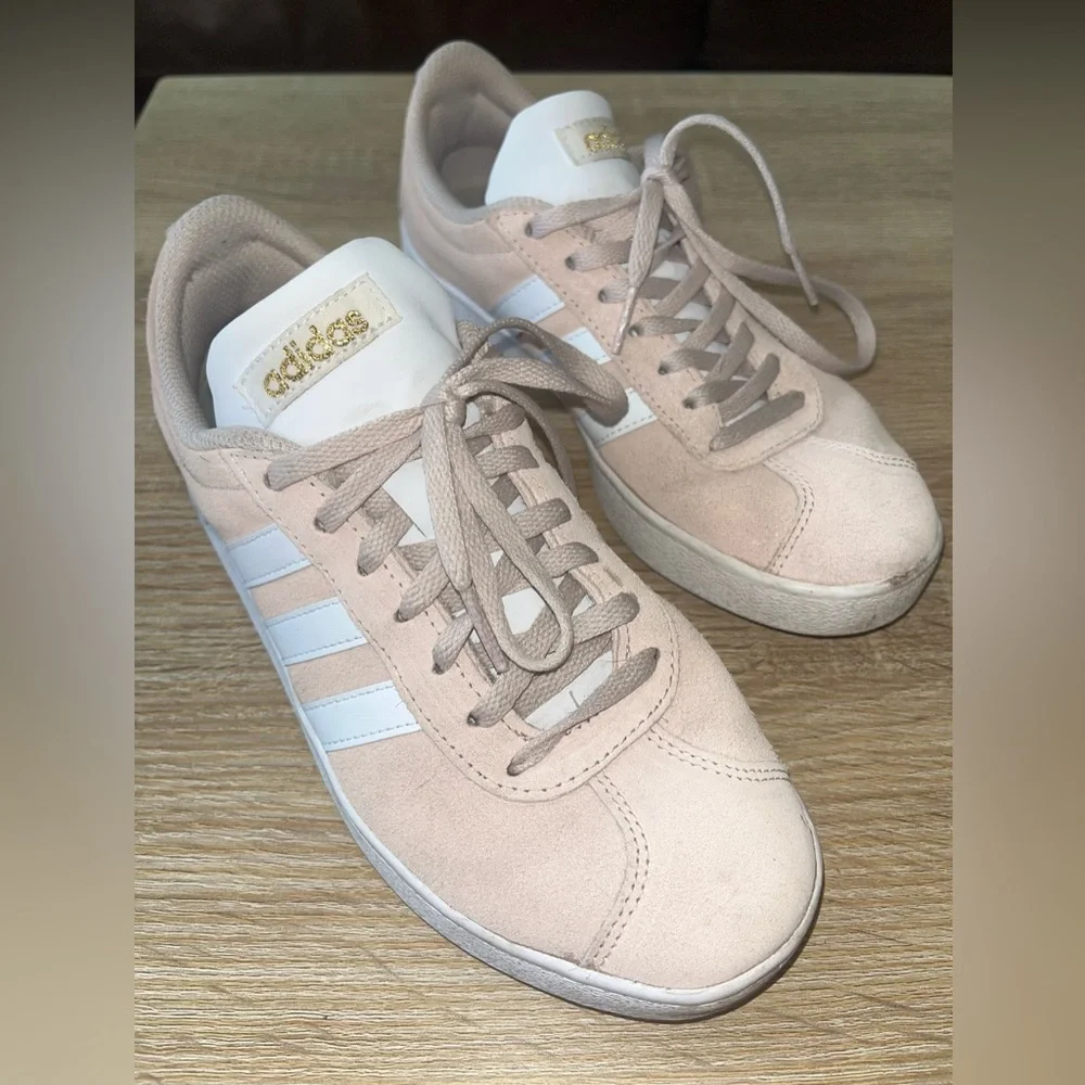 Adidas Women's VL court 2.0 Sneakers color wander quartz size 7 - Picture 13 of 14